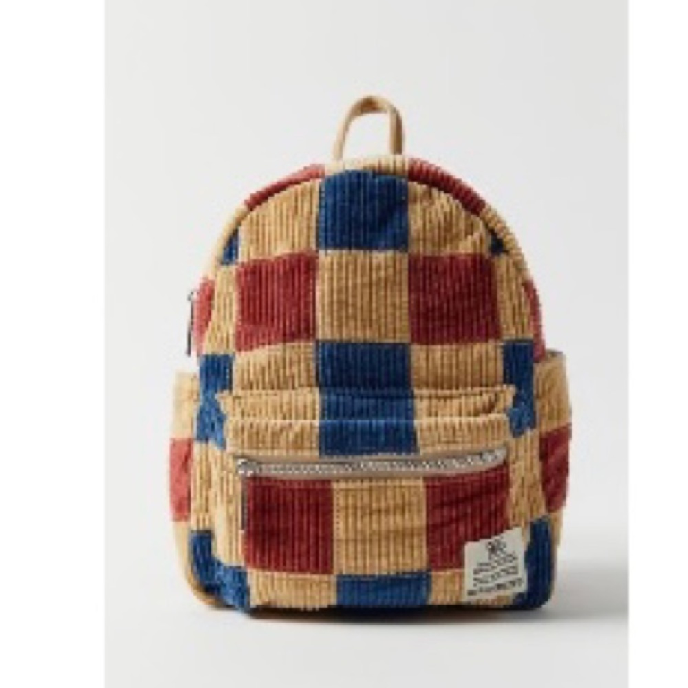 BDG Patchwork Mini Corduroy Backpack